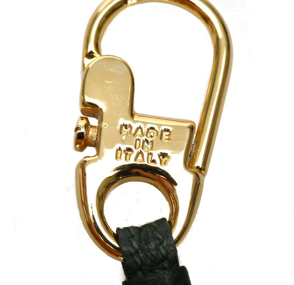 グッチ シェリーライン ゴールド メッキ キーホルダー レディース GUCCI 中古