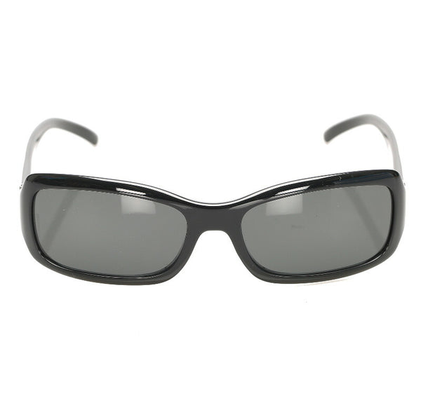 シャネル ココマーク 6024 ブラック 黒 プラスチック サングラス ユニセックス CHANEL 中古