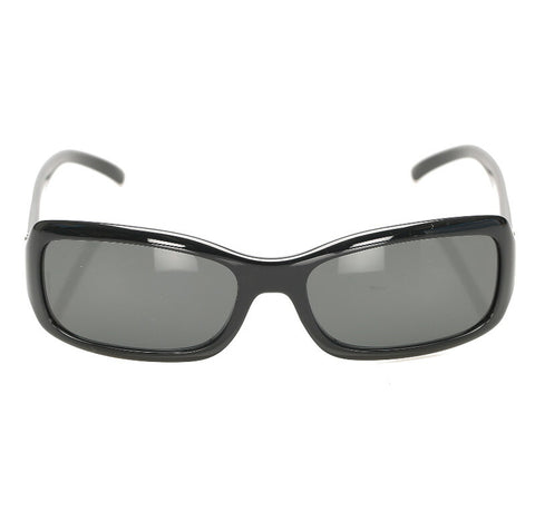 シャネル ココマーク 6024 ブラック 黒 プラスチック サングラス ユニセックス CHANEL 中古