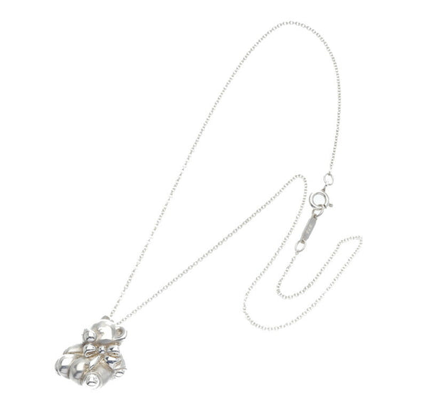 ティファニー SV925 シルバー テディベア　 ネックレス レディース TIFFANY&Co. 中古