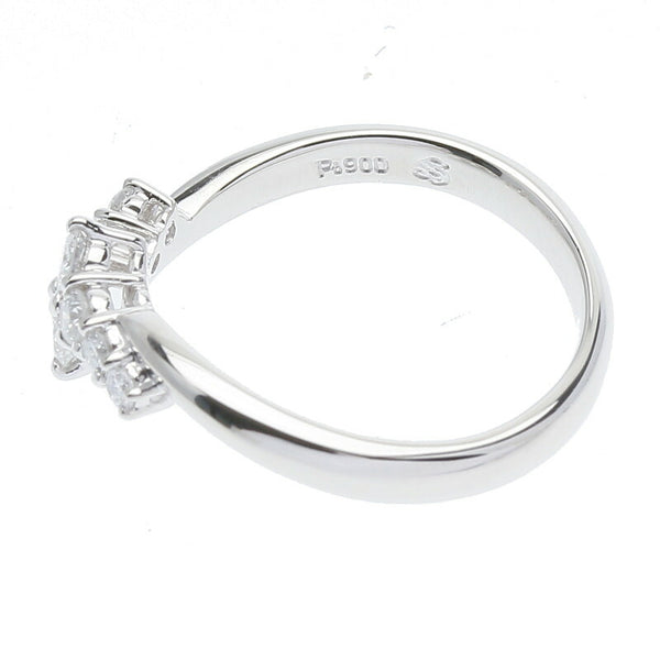 Pt900 プラチナ ダイヤ0.32ct リング 指輪 レディース 12号 中古
