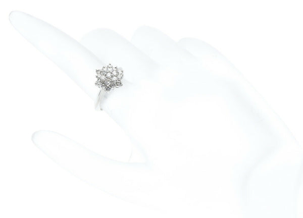 Pt900 プラチナ ダイヤ0.7ct リング 指輪 レディース 10号 中古