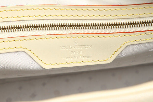 ルイ ヴィトン スハリ シュペールブ M91891 ブロン アイボリー レザー ハンドバッグ レディース LOUIS VUITTON 中古