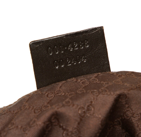 グッチ シェリー 2404 ベージュ キャンバス レザー ショルダーバッグ レディース GUCCI 中古