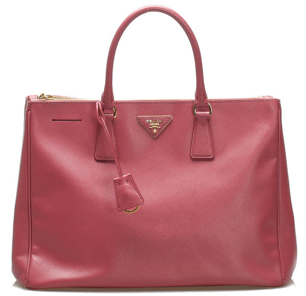 プラダ ピンク サフィアーノ ショルダーバッグ レディース PRADA 中古