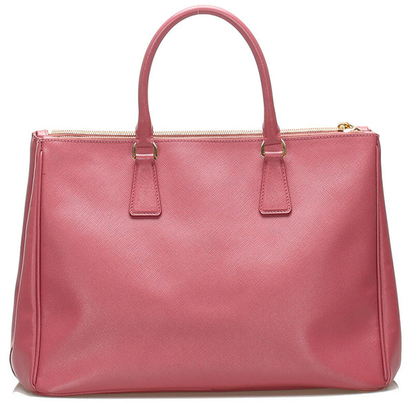 プラダ ピンク サフィアーノ ショルダーバッグ レディース PRADA 中古