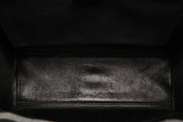 グッチ 91249 ブラック グレー デニム レザー トートバッグ レディース GUCCI 中古