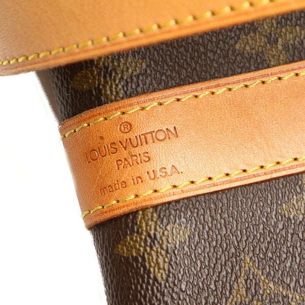 ルイ ヴィトン モノグラム キーポル バンドリエール 60 M41412 ブラウン 茶 PVC レザー ボストンバッグ レディース LOUIS VUITTON 中古