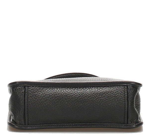 プラダ リボン ブラック 黒 レザー トートバッグ レディース PRADA 中古