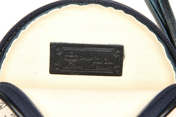 エム シー エム ホワイト レザー コインケース レディース MCM 中古