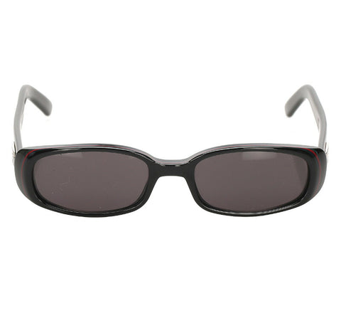 グッチ シェリーライン ブラック 黒 プラスチック サングラス レディース GUCCI 中古