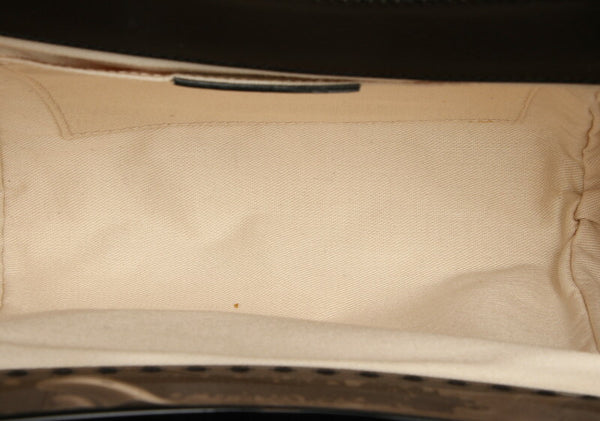 サルヴァトーレフェラガモ AX-21 4318 ブラック イエロー キャンバス レザー ショルダーバッグ レディース Salvatore Ferragamo 中古