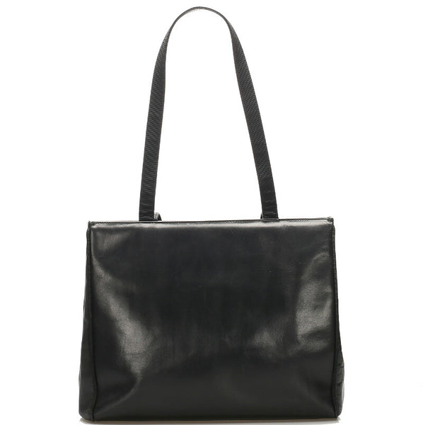 サルヴァトーレフェラガモ ヴァラ AN 21 2530 ブラック レザー ショルダーバッグ レディース Salvatore Ferragamo 中古