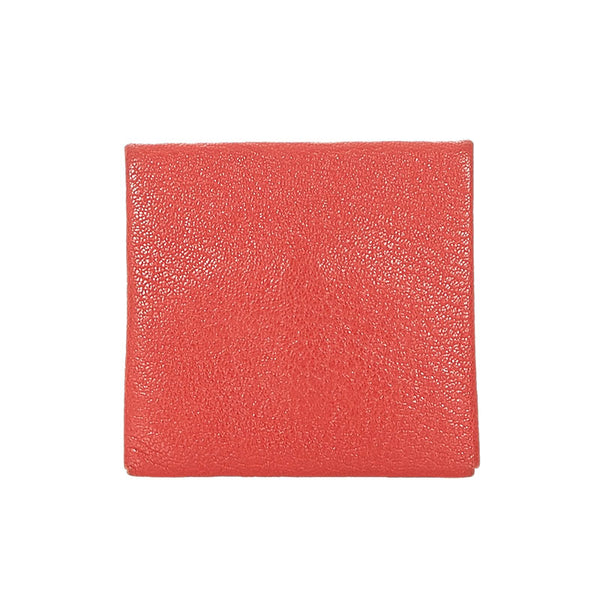 エルメス バスティア レッド ヴォーエプソン コインケース レディース HERMES T刻印 【中古】