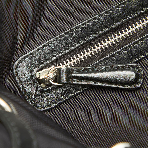 クリスチャンディオール パナレア ブラック PVC レザー トートバッグ レディース Christian Dior 【中古】