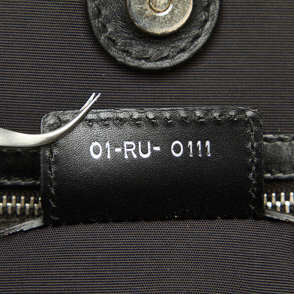 クリスチャンディオール パナレア ブラック PVC レザー トートバッグ レディース Christian Dior 【中古】