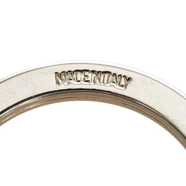 グッチ GGスプリーム グッチョリ プードル ルル ブラウン PVC レザー キーホルダー レディース GUCCI 【中古】