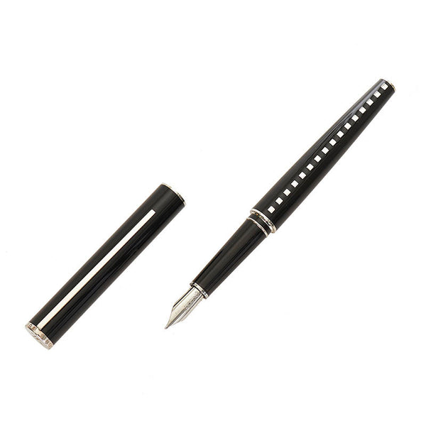 ルイ ヴィトン N79252 ブラック シルバー メタル K18（ペン先） 万年筆 メンズ LOUIS VUITTON 【中古】