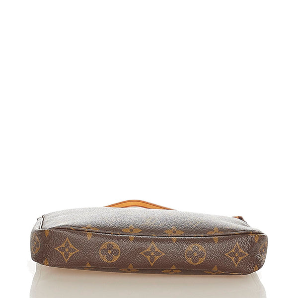 ルイ ヴィトン モノグラム アクセソワール M51980 ブラウン PVC レザー アクセサリーポーチ ショルダーバッグ 2WAY レディース LOUIS VUITTON 【中古】