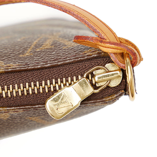 ルイ ヴィトン モノグラム アクセソワール M51980 ブラウン PVC レザー アクセサリーポーチ ショルダーバッグ 2WAY レディース LOUIS VUITTON 【中古】