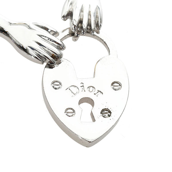 クリスチャンディオール シルバー メタル 鍵と手モチーフ ブレスレット レディース Christian Dior 【中古】