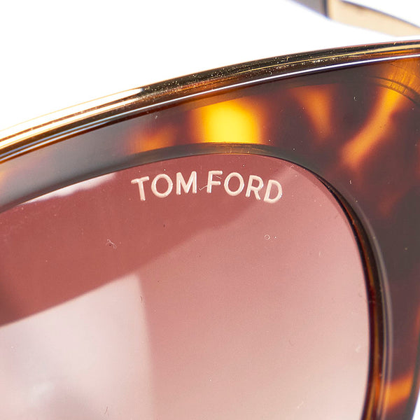 トムフォード サングラス TF484-D 52K ブラウン プラスチック メンズ TOM FORD 【中古】