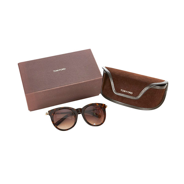 トムフォード サングラス TF484-D 52K ブラウン プラスチック メンズ TOM FORD 【中古】