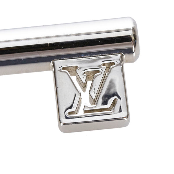 ルイ ヴィトン ポルトクレ トラベルキー M67143 シルバー メタル キーホルダー メンズ LOUIS VUITTON 【中古】