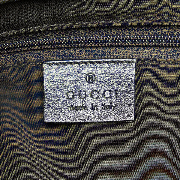 グッチ アビー 189831 ブラック レザー ショルダーバッグ レディース GUCCI 【中古】