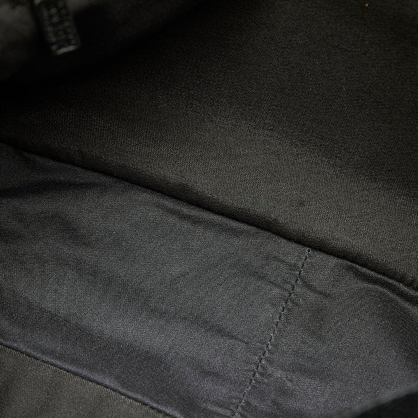 グッチ GGキャンバス 132260 ブラック キャンバス レザー ハンドバッグ レディース GUCCI 【中古】