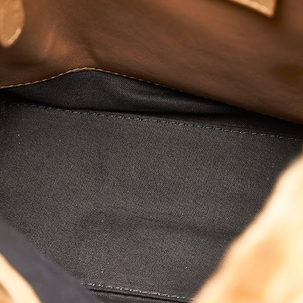 バレンシアガ バザール XS ブラウン ファー レザー ハンドバッグ ショルダーバッグ 2WAY レディース BALENCIAGA 【中古】