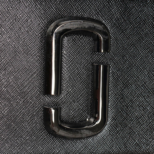 マークバイマークジェイコブス スナップショット ブラック PVC レザー ショルダーバッグ レディース MARC BY MARC JACOBS 【中古】