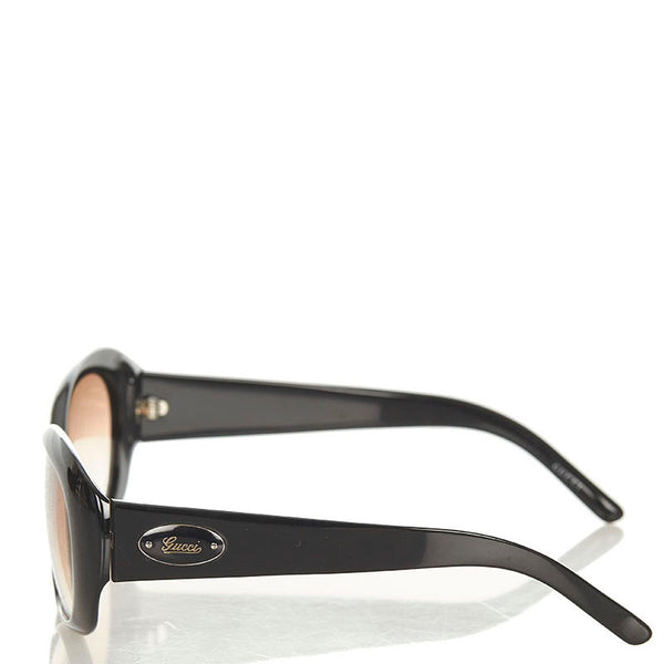 グッチ ブラック プラスチック サングラス メンズ GUCCI 【中古】