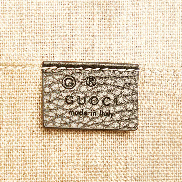 グッチ 449661 ブラック レザー ハンドバッグ ショルダーバッグ 2WAY レディース GUCCI 【中古】