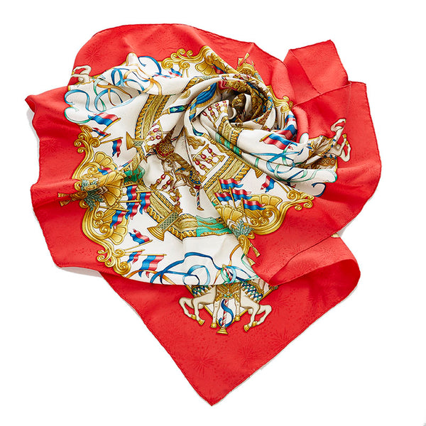 エルメス メーリーゴーランド 馬柄 1-240001052140