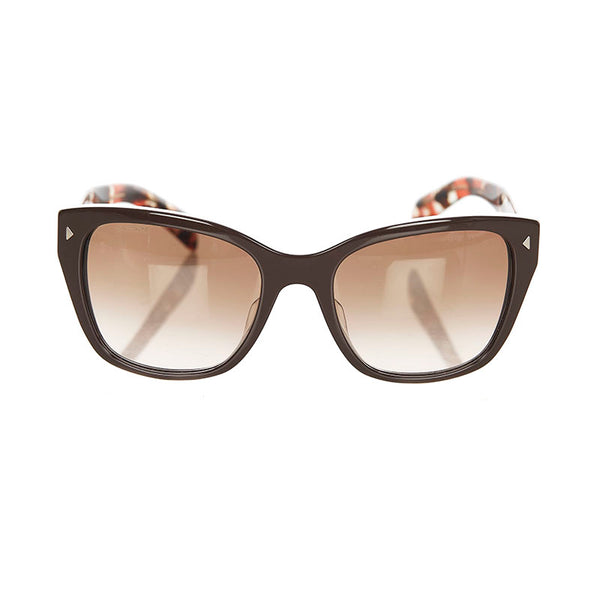 プラダ サングラス ブラウン レッド プラスチック レディース PRADA 【中古】