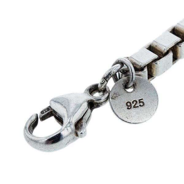 ティファニー SV925 シルバー ベネチアン ブレスレット レディース TIFFANY&Co. 【中古】