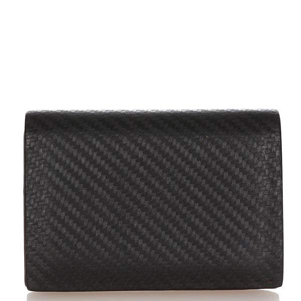ダンヒル ブラック ブラウン レザー 名刺入れ メンズ Dunhill 【中古】