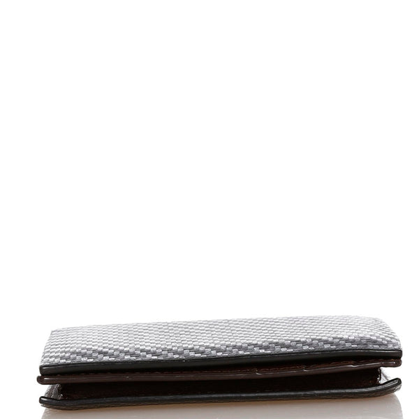 ダンヒル ブラック ブラウン レザー 名刺入れ メンズ Dunhill 【中古】