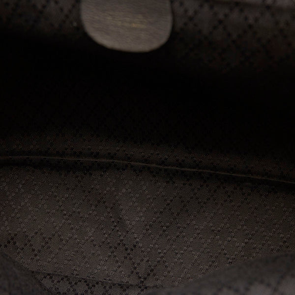 グッチ バンブー 003 2058 0016 ブラック レザー リュック バックパック レディース GUCCI 【中古】