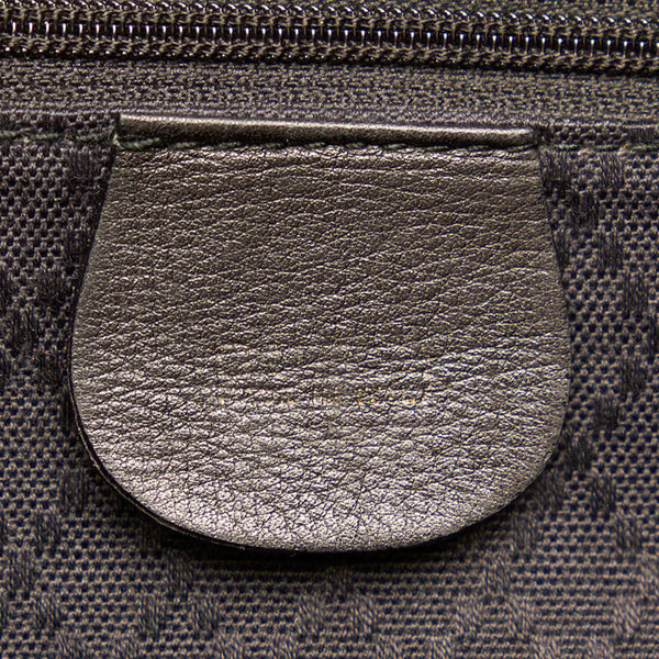 グッチ バンブー 003 2058 0016 ブラック レザー リュック バックパック レディース GUCCI 【中古】