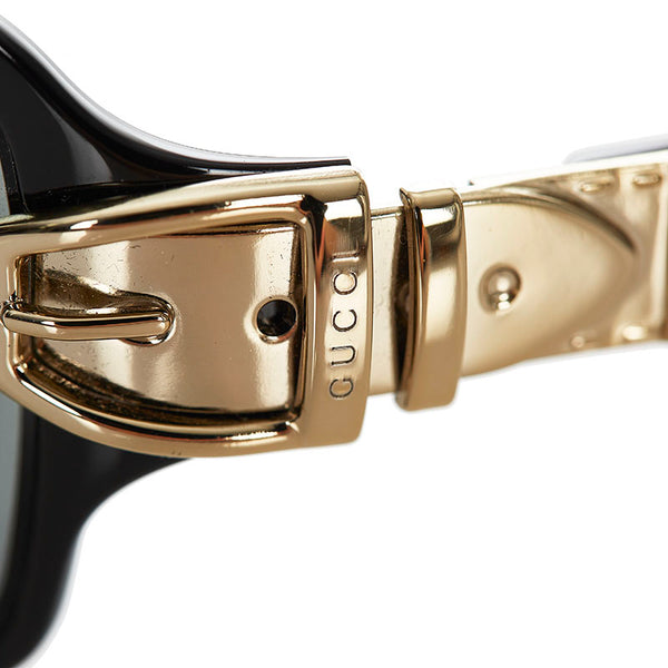 グッチ サングラス ブラック プラスチック レディース GUCCI 【中古】