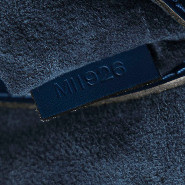 ルイ ヴィトン エピ  アルマ M52145 ブルー レザー ハンドバッグ レディース LOUIS VUITTON 【中古】