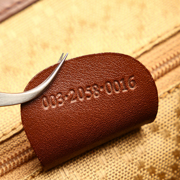 グッチ バンブー 003・2058・0016 ブラウン レザー リュック バックパック レディース GUCCI 【中古】