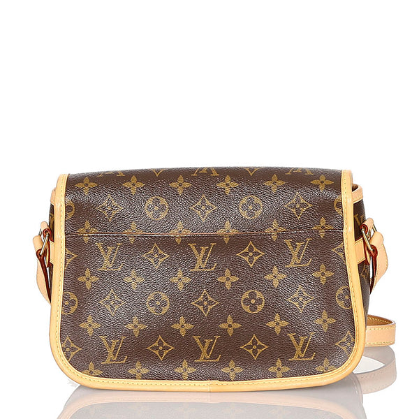 ルイ ヴィトン モノグラム ソローニュ M42250 ブラウン PVC レザー ショルダーバッグ レディース LOUIS VUITTON 【中古】