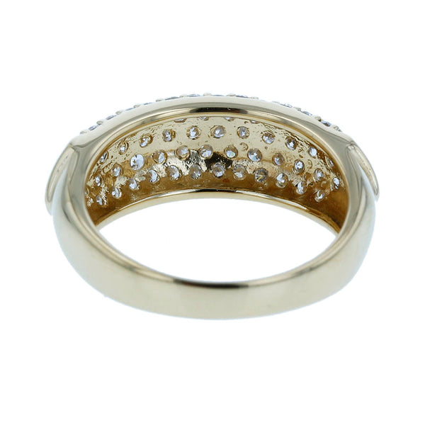 K18YG イエローゴールド ダイヤ1.00ct リング 指輪 レディース 11.5号 【中古】