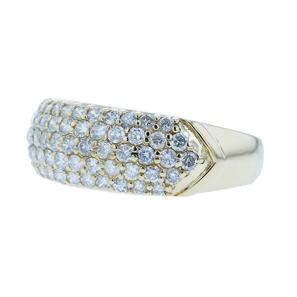 K18YG イエローゴールド ダイヤ1.00ct リング 指輪 レディース 11.5号 【中古】