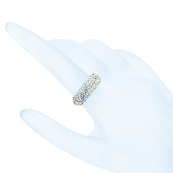 K18YG イエローゴールド ダイヤ1.00ct リング 指輪 レディース 11.5号 【中古】