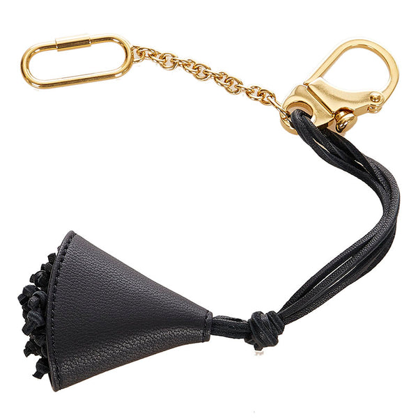 セリーヌ キーホルダー　 ゴルード/ブラック メッキ キーホルダー レディース CELINE 【中古】