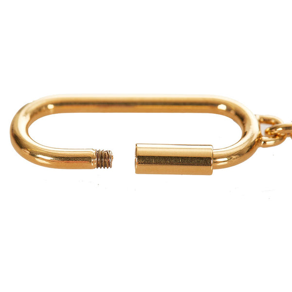 セリーヌ キーホルダー　 ゴルード/ブラック メッキ キーホルダー レディース CELINE 【中古】